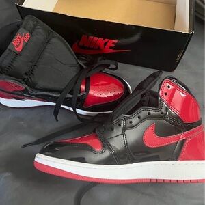 Jordan 1 Retro High OG Patent Bred (GS)